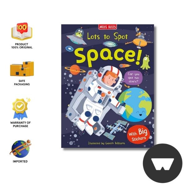 Lots To Spot: Space! Sticker Book