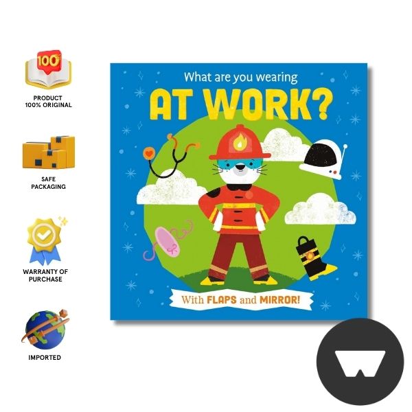Lift-The-Flap & Mirror Board Book - At Work