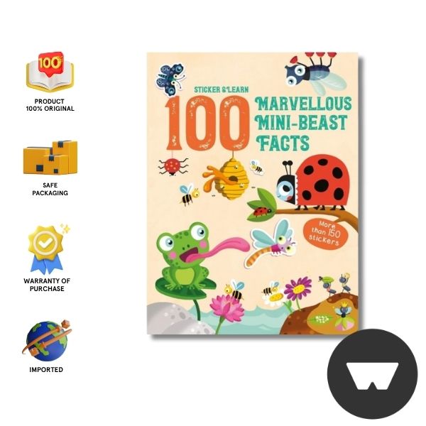 Sticker And Learn 100 Fact - Marvellous Mini Beast Fact