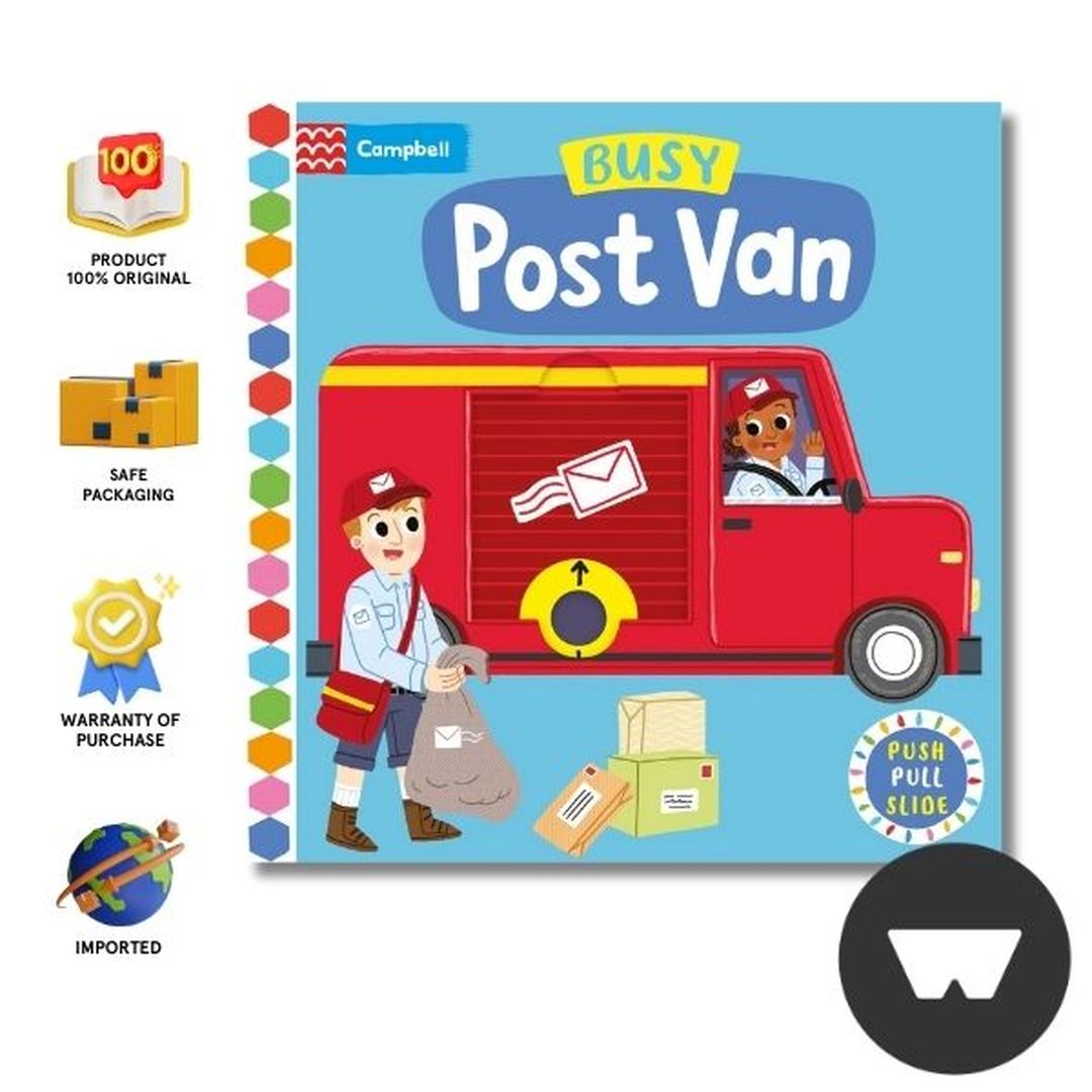 Push Pull Slide: Busy Post Van