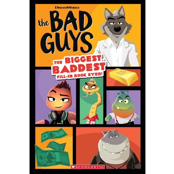 Bad Guys Movie: The Biggest, Baddest Fill-In Book Ever!