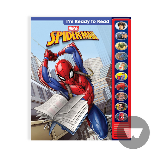 10 Button Sound Book: I'M Ready To Read Marvel Spiderman Rx