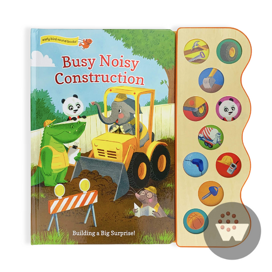 10 Button Sound Books: Busy Noisy Construction
