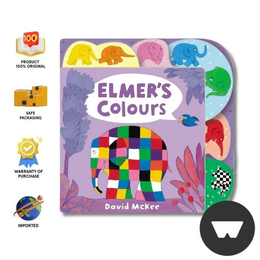 Elner Colours : Tabbed Board Book