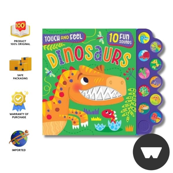Kids Books Silicon Sound Book - Dinosaurs