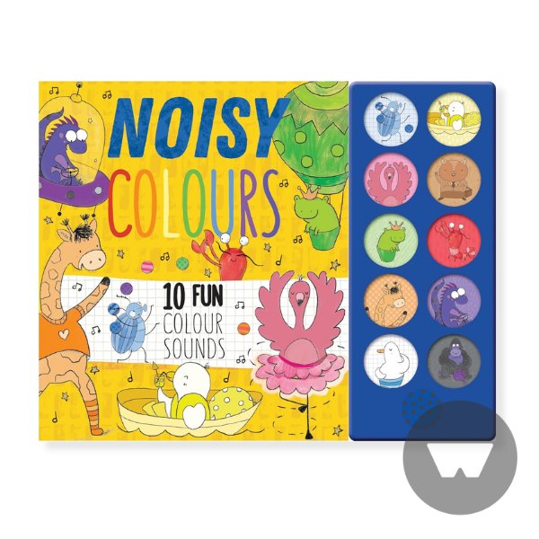 10 Button Sound Book - Colours