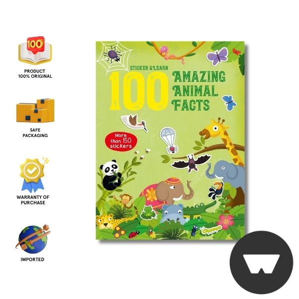 Sticker And Learn 100 Fact - Amazing Animal Fact