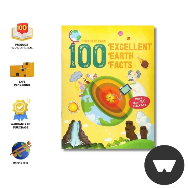 Sticker And Learn 100 Fact - Excellent Earth Fact