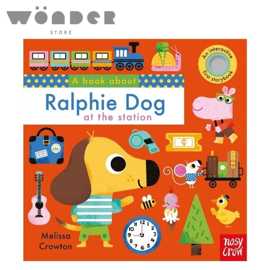 Book About Ralphie Dog At The Station
