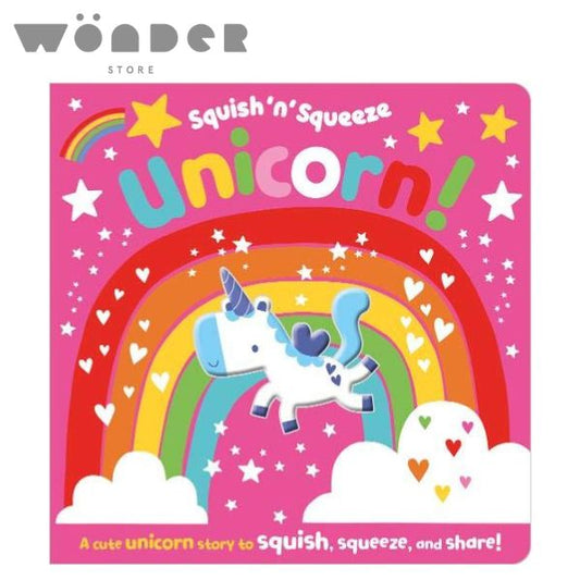 Board Books Squish N Squeeze Unicorn!