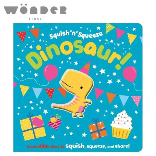 Board Books Squish N Squeeze Dinosaur!