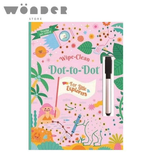 Activity Wipe-Clean Books - Dot-To-Dot