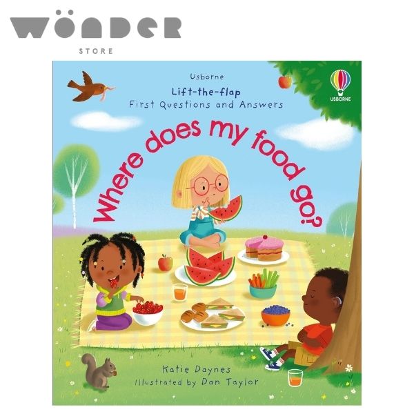 Lift-The-Flap First Questions And Answers: Where Does My Food Go?