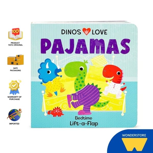 Chunky Lift A Flap: Dinos Love Pajamas