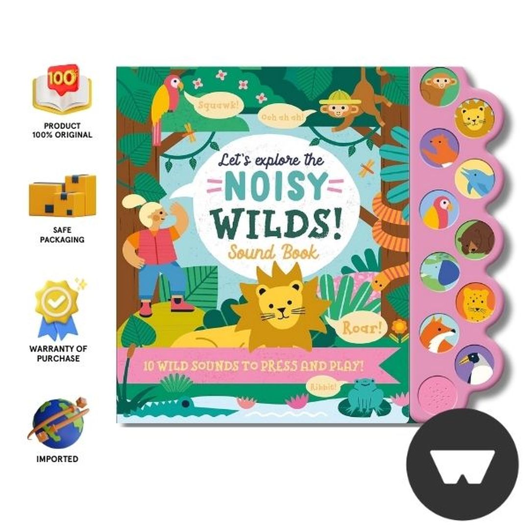 10 Button Sound Book - Wilds