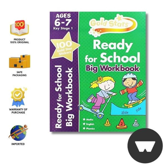 Gold Stars: Ready For School Big Workbook