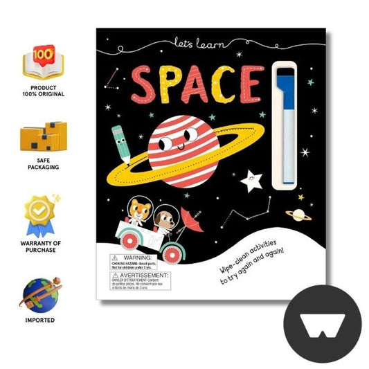 Lets Learn Space (Inc Pen)