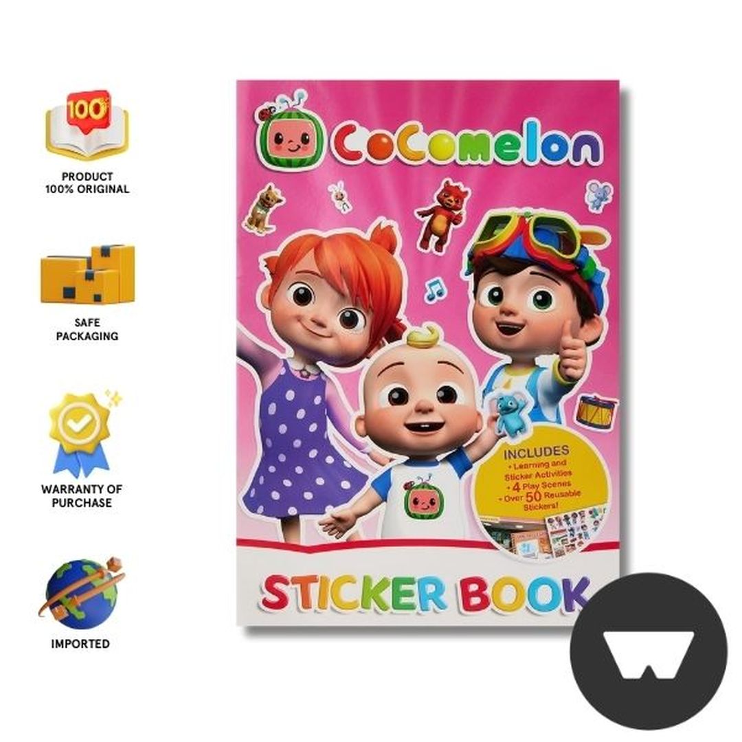 Cocomelon Sticker Activity Book 3