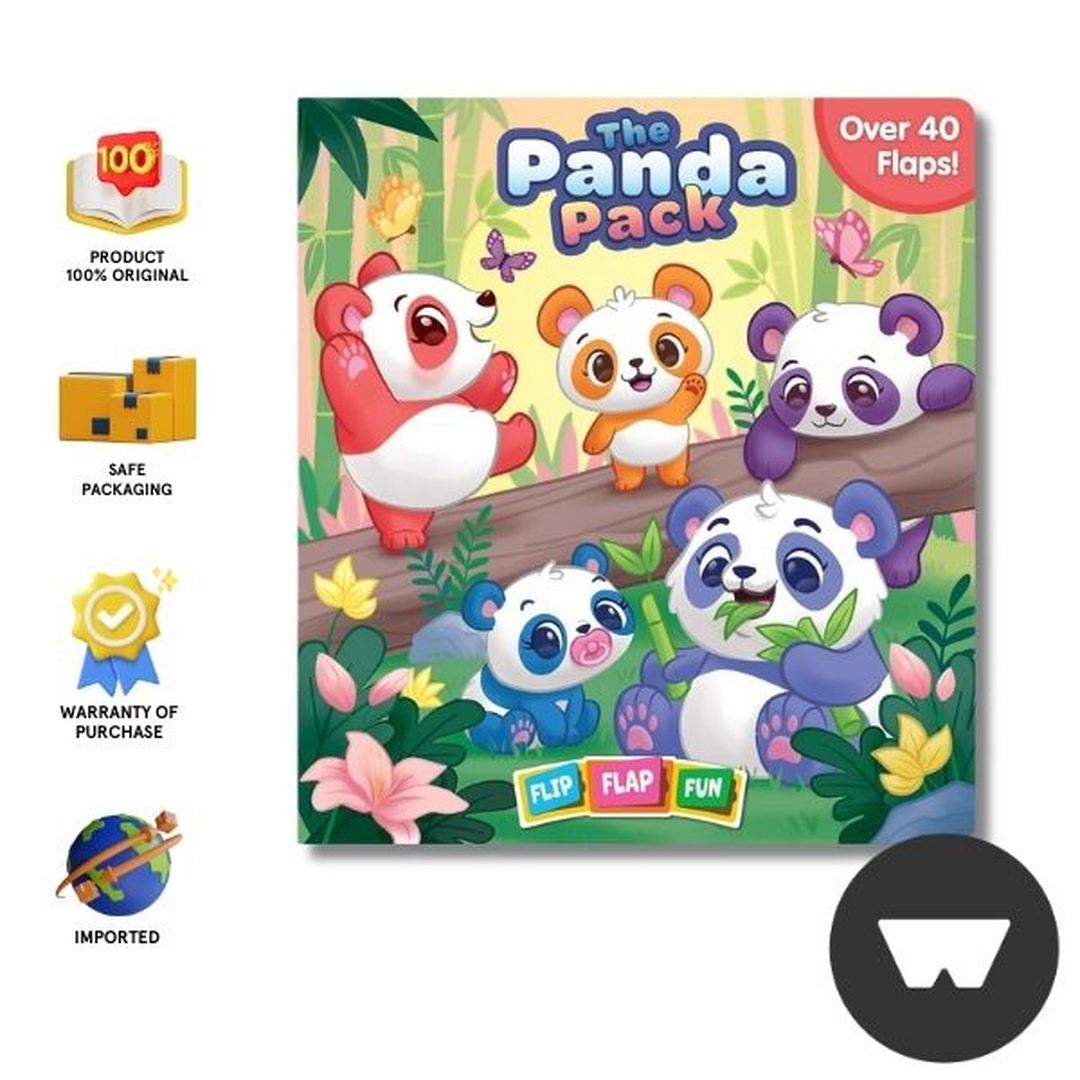 Pandas Flip Flap Fun Book