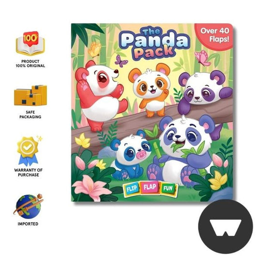 Pandas Flip Flap Fun Book