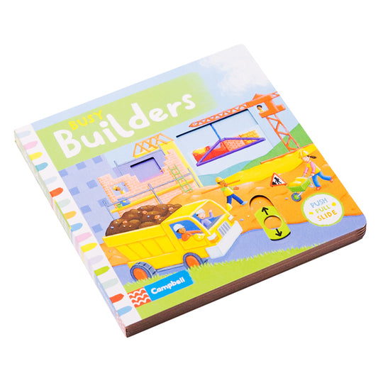 Push Pull Slide: Busy Builders