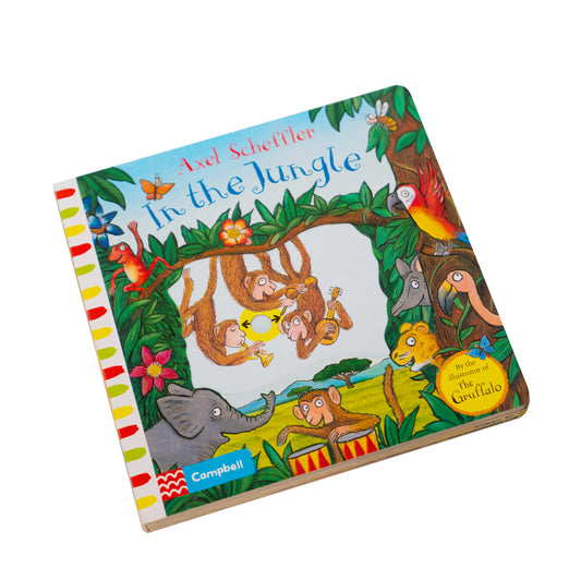 Axel Scheffler In The Jungle : A Push, Pull, Slide Book