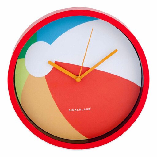 Wall Clock 8 Beach Ball
