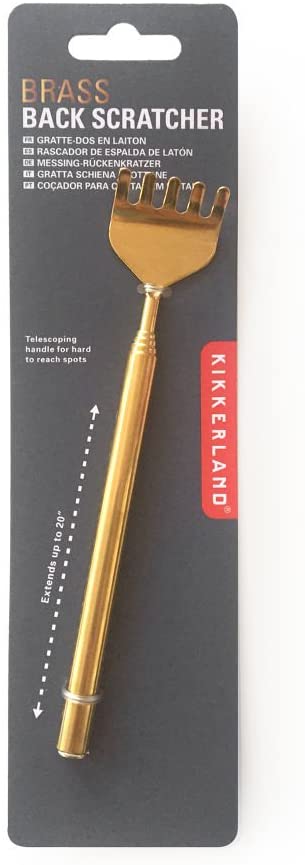 Extendable Back Scratcher Brass