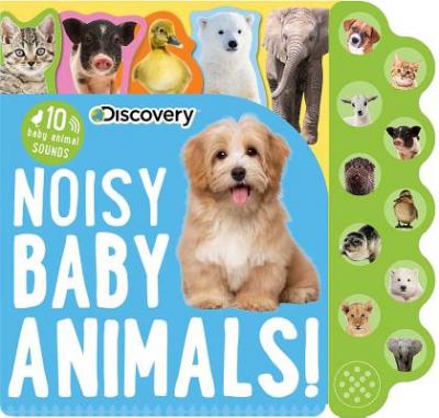 10-Button Sound Books, Discovery: Noisy Baby Animals!