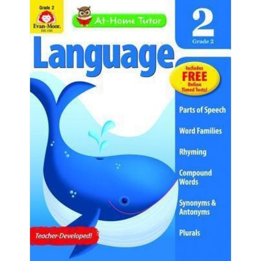 At-Home Tutor: Reading & Language, Grade 2