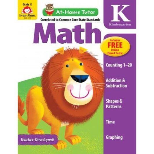 At-Home Tutor Math, Grade K