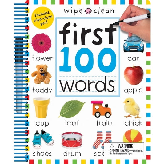 Wipe Clean: First 100 Words (Extended Edition)