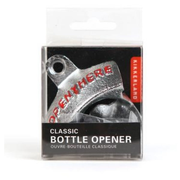 Kikkerland  Bottle Opener Classic Open Here
