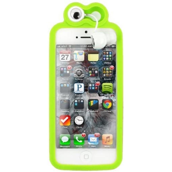 Kikkerland  Froggy Iphone 5 Case And Ear Buds