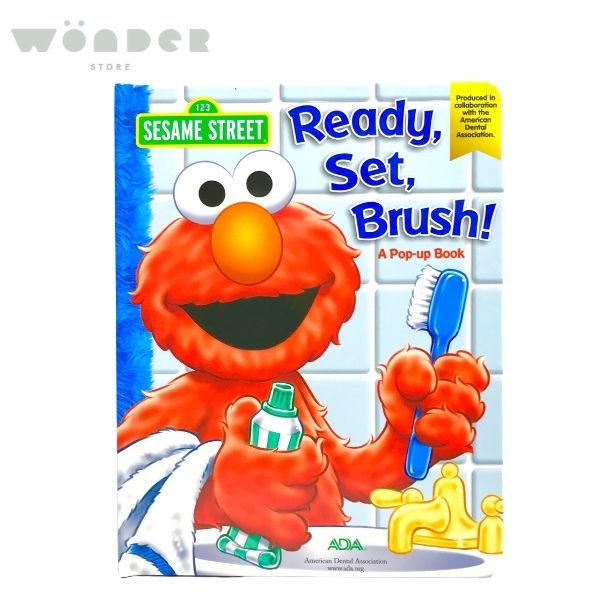 Sesame Street Ready, Set, Brush! A Pop-Up Book