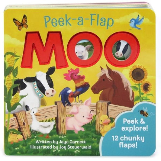 Peek-A-Flap Books: Moo