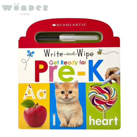 Scholastic Early Learners: Write And Wipe Get Ready For Pre-K