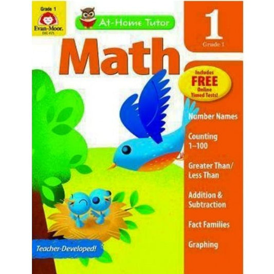 At-Home Tutor: Math, Grade 1