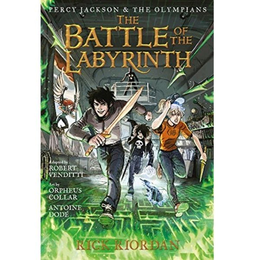 The Graphic Novel Percy Jackson & The Olympians, Book 4: The Battle Of The Labyrinth