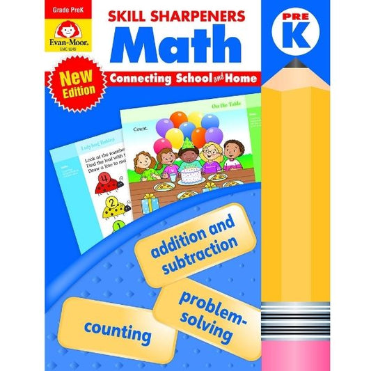 Skill Sharpeners Math, Grade Prek