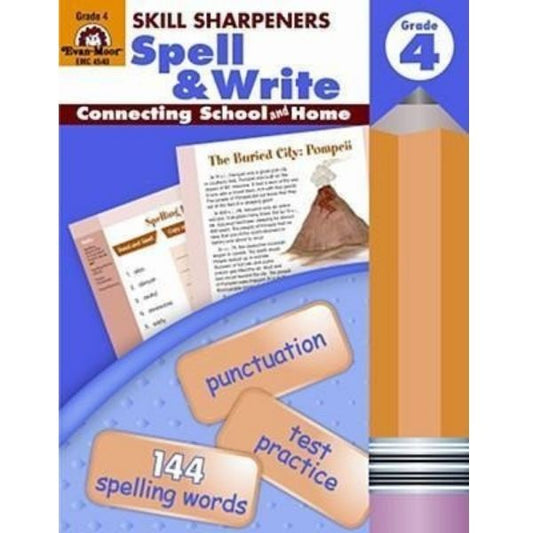 Skill Sharpeners Spell & Write. Grade 4