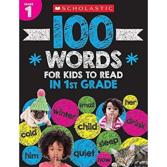 100 Words For Kids To Read, Grade 1