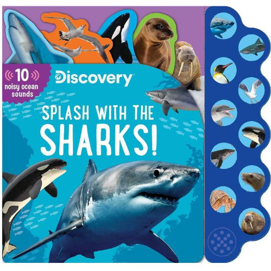 10-Button Sound Books, Discovery: Shark