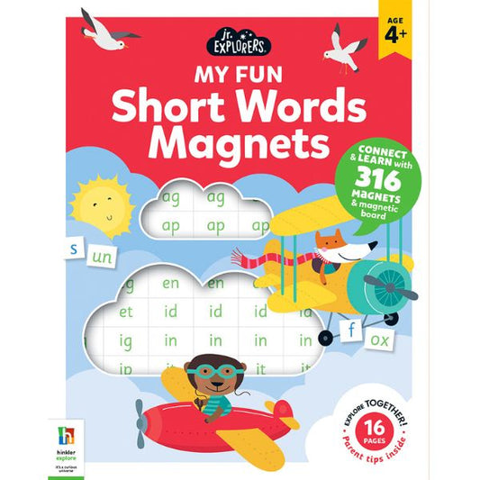 Junior Explorers Magnetic Books: Short Words