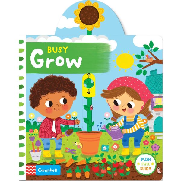 Push Pull Slide: Busy Grow