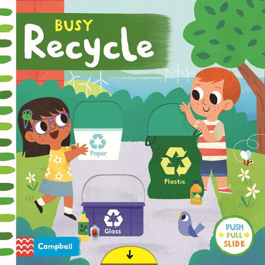 Push Pull Slide: Busy Recycle