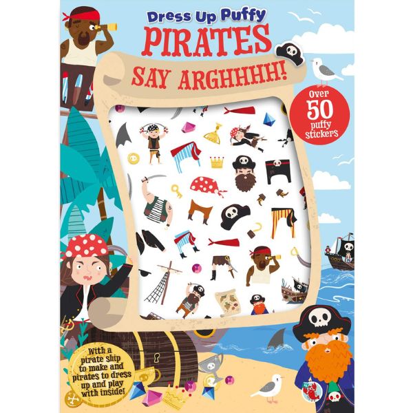 Puffy Sticker Book Dress Up: Pirates Say Arghhhh