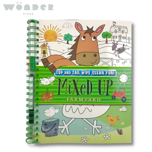 Wipe Clean Top And Tail Wipe Clean Fun: Mixed Up Farm